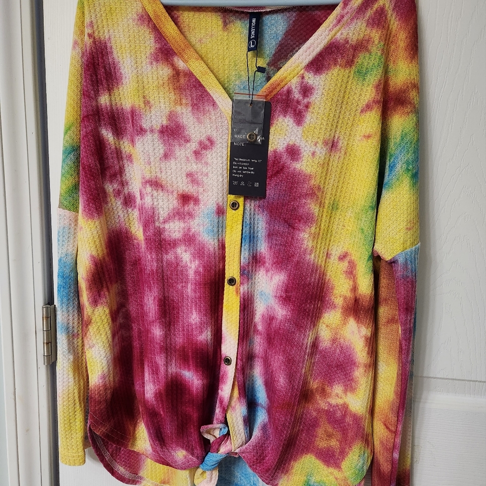 Tie dye blouse